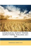 Geological Survey Water-Supply Paper, Volumes 261-264