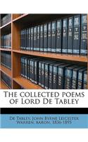 The collected poems of Lord De Tabley