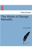 Works of George Meredith.