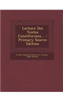 Lecture Des Textes Cuneiformes... - Primary Source Edition