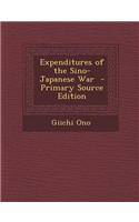 Expenditures of the Sino-Japanese War
