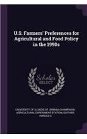 U.S. Farmers' Preferences for Agricultural and Food Policy in the 1990s