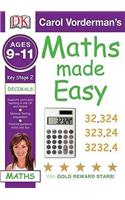 Maths Made Easy Decimals Ages 9-11 Key Stage 2