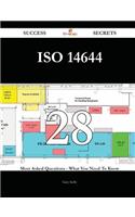 ISO 14644 28 Success Secrets - 28 Most Asked Questions on ISO 14644 - What You Need to Know