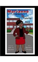 Marianne the Librarian Coloring Book
