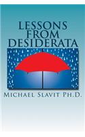 Lessons from Desiderata: Psychological Perspectives on a Poem by Max Ehrmann