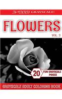 Yayyy Grayscale! Grayscale Flowers Vol.3