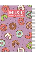 Music Sheet Notebook