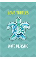 Love Turtles Hate Plastic