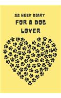 52 Week Diary for a Dog Lover