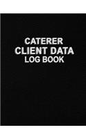 Caterer Client Data Log Book