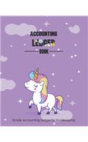 Accounting Ledger Book Simple Accounting Ledger Book For Bookkeeping
