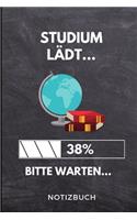 Studium lädt... 38% Bitte warten... Notizbuch