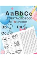 ABC Letter Tracing Book for Preschoolers