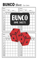 Bunco Game Sheets: Bunco Score Book