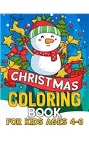 Christmas Coloring Book for Kids Ages 4-8