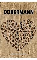 Dobermann Notizbuch für Hundehalter