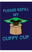 Cuppy Cup Notebook - Blank Lined Paper: Cuppy Cup Notebook