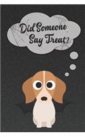 Beagle Lined Notebook: A Halloween Themed Notebook for Beagle Lovers(16 Dog Halloween Notebooks and Journals)