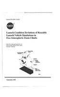 Launch Condition Deviations of Reusable Launch Vehicle Simulations in Exo-Atmospheric Zoom Climbs