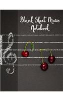 Blank Sheet Music Notebook