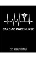 Cardiac Care Nurse 2019 Weekly Planner