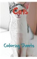 Cat Coloring Sheets