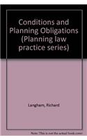 Conditions and Planning Obligations
