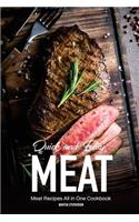 Quick & Easy Meat Recipes: Meat Recipes All in One Cookbook
