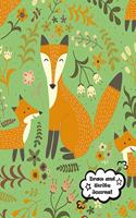 Draw and Write Journal: Mommy Fox and Baby Fox, XL 8.5x11 Primary Composition Notebook/Journal Pre-K - Grade 2, Kindergarten Journal, Journal for Kids