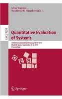 Quantitative Evaluation of Systems