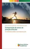 Comparação do senso de posição articular