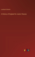 History of England for Junior Classes