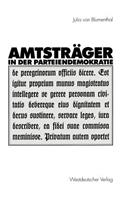 Amtsträger in Der Parteiendemokratie