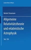Allgemeine Relativitatshtheorie Und Relativisti