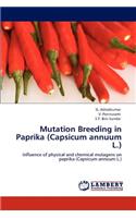 Mutation Breeding in Paprika (Capsicum annuum L.)