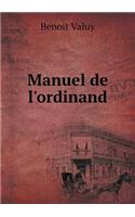 Manuel de l'Ordinand