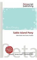 Sable Island Pony: (English)