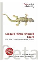 Leopard Fringe-Fingered Lizard: (English)