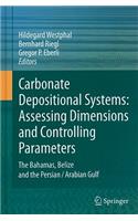 Carbonate Depositional Systems: Assessing Dimensions and Controlling Parameters