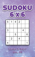 Sudoku 6 x 6 Level 1