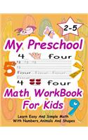 My Preschool Math WorkBook For Kids