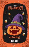happy halloween coloring book