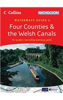 Collins Nicholson Waterways Guide: Four Counties & the Welsh Canals