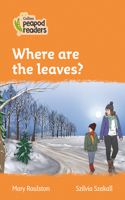 Where Are the Leaves?: Level 4