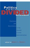 Politics in an Era of Divided Government
