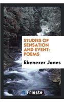 Studies of Sensation and Event: Poems