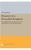 Pioneers of a Peaceable Kingdom