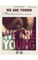We Are Young: Piano/Vocal/Guitar, Sheet