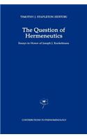 Question of Hermeneutics